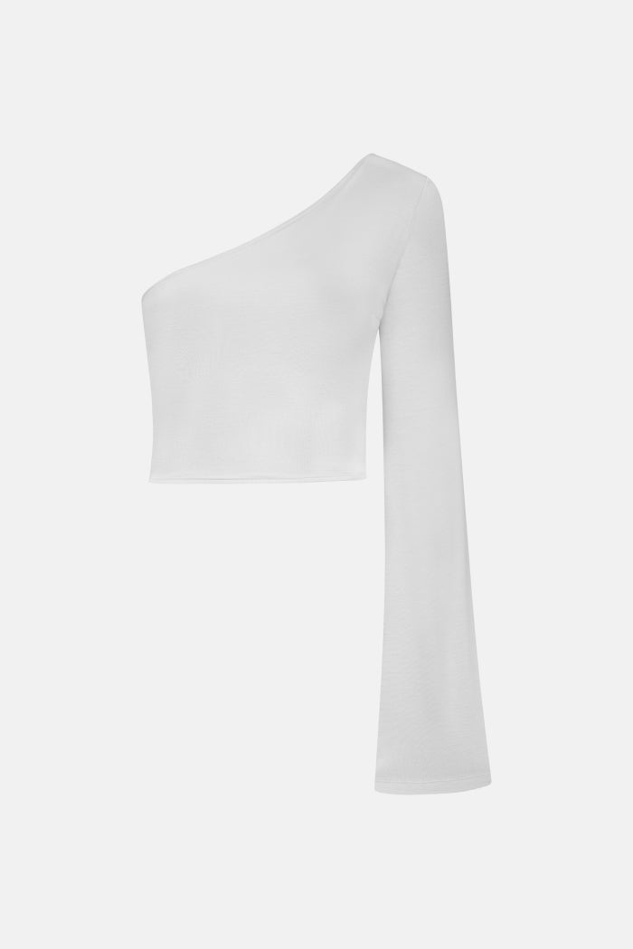 Elya Tek Kollu Crop Top