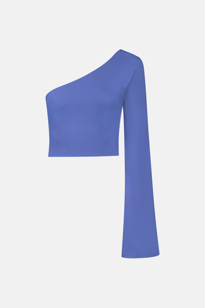 Elya Tek Kollu Crop Top