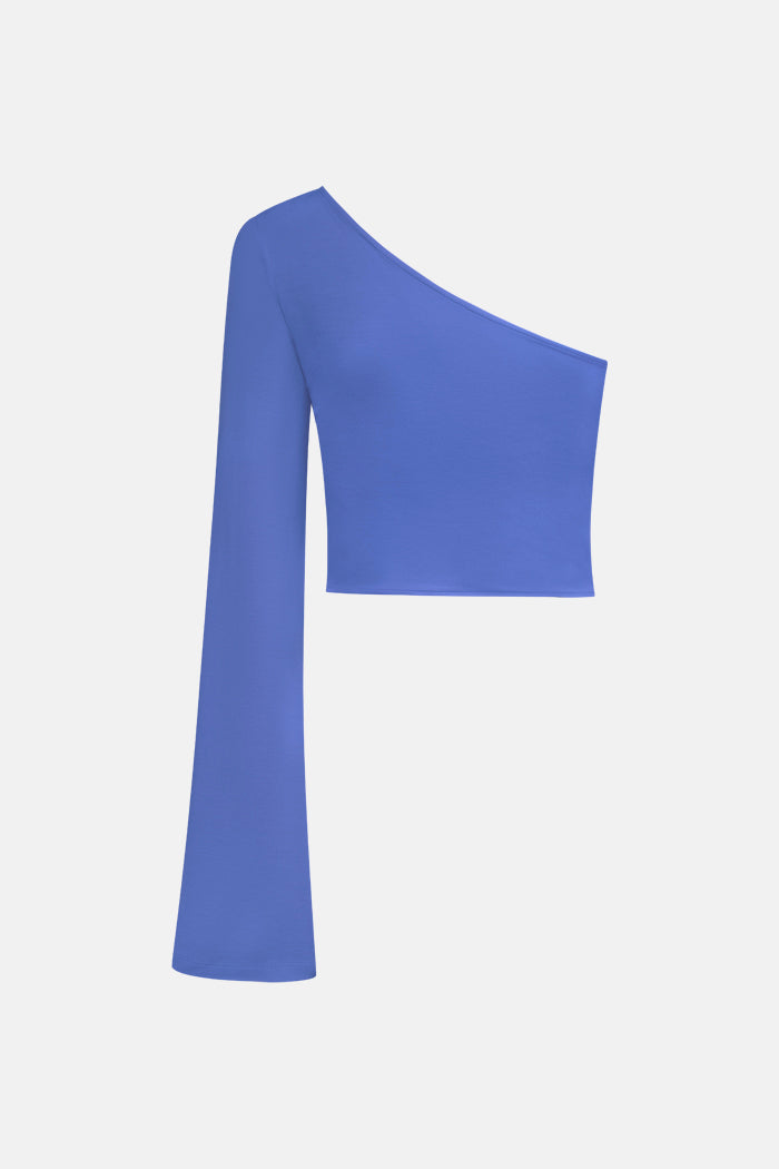 Elya Tek Kollu Crop Top
