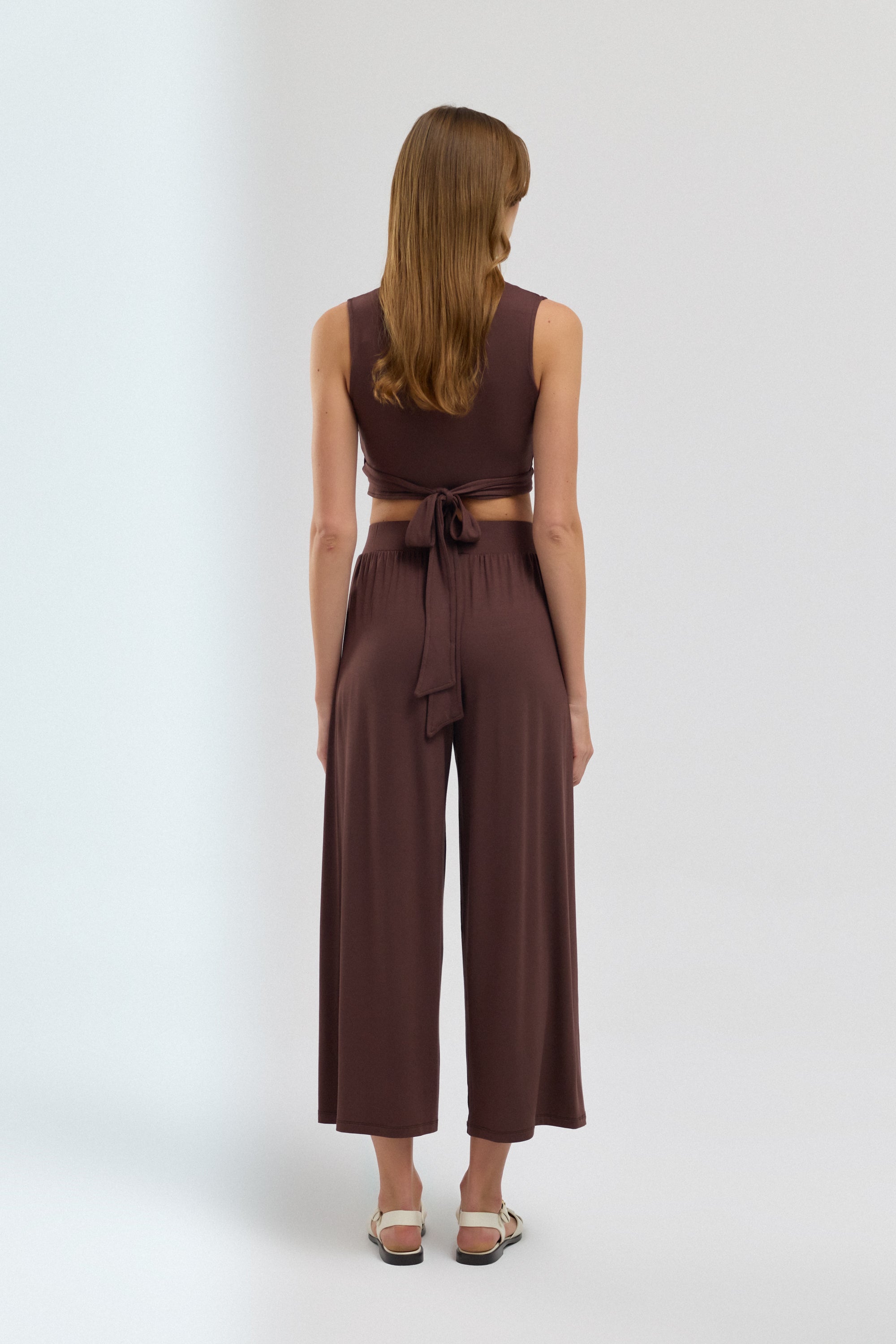 Soft Skin Touch Aera Yırtmaçlı Pantolon