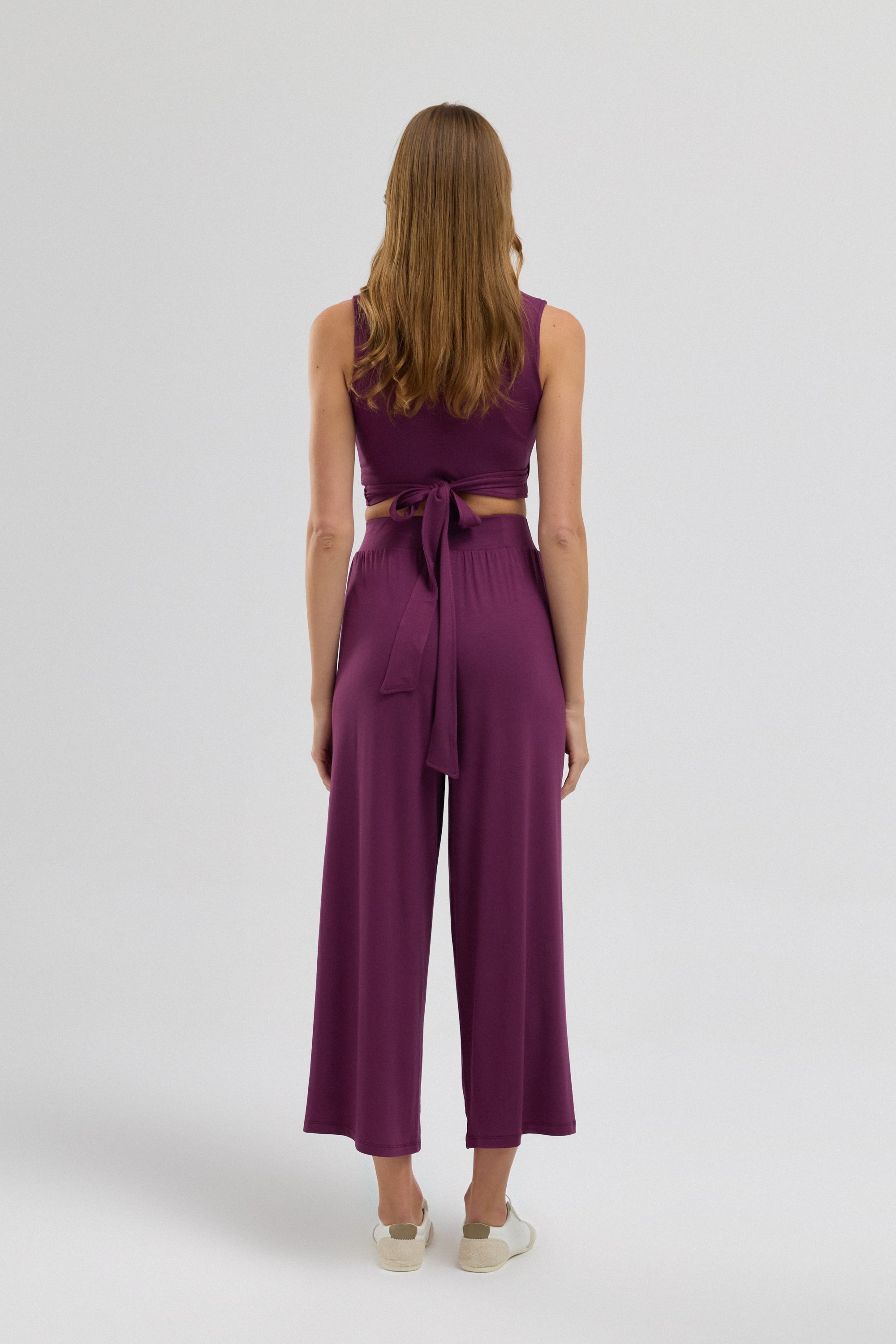 Soft Skin Touch Aera Yırtmaçlı Pantolon