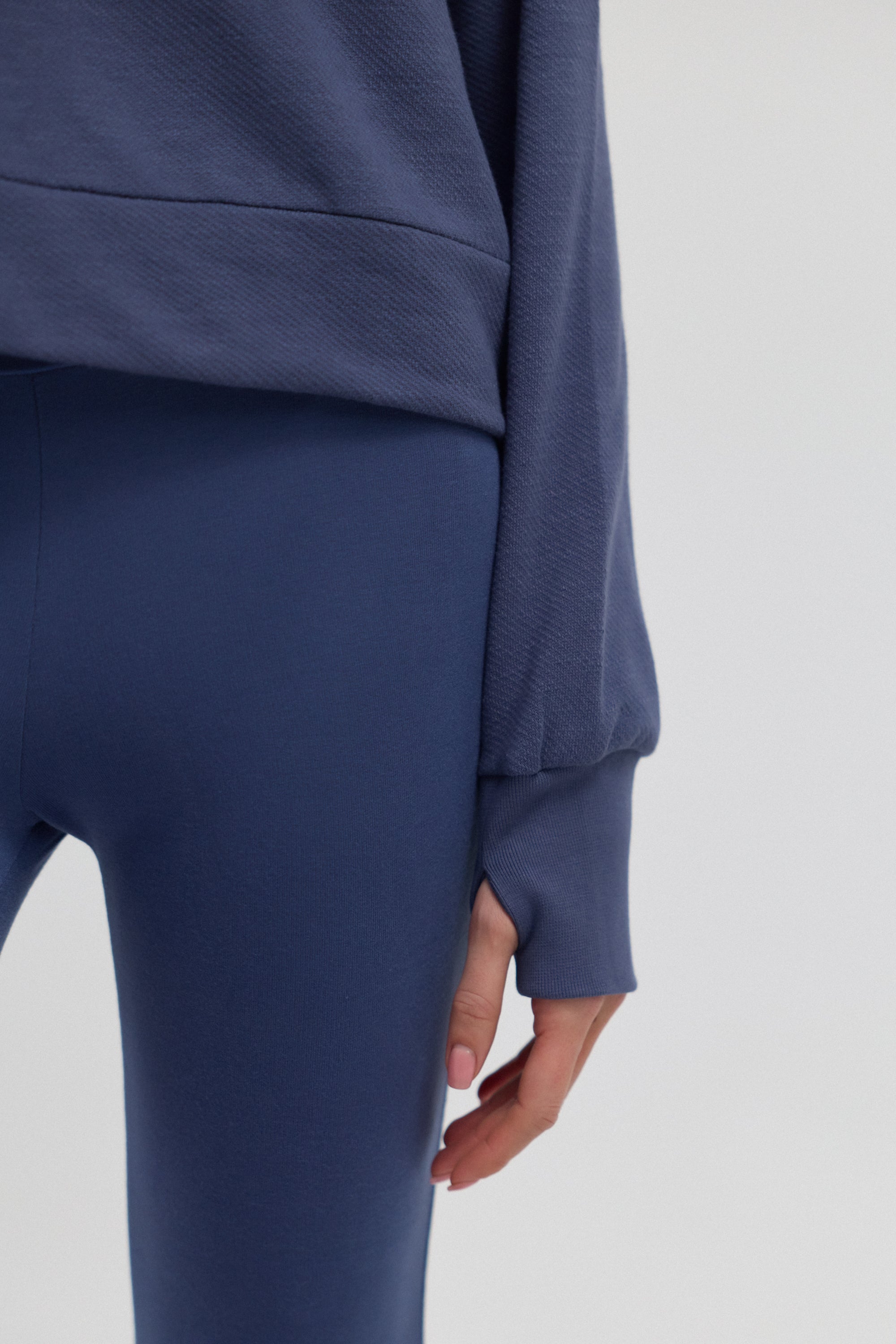 Luna %100 Pamuk Sırt Pencereli Sweatshirt