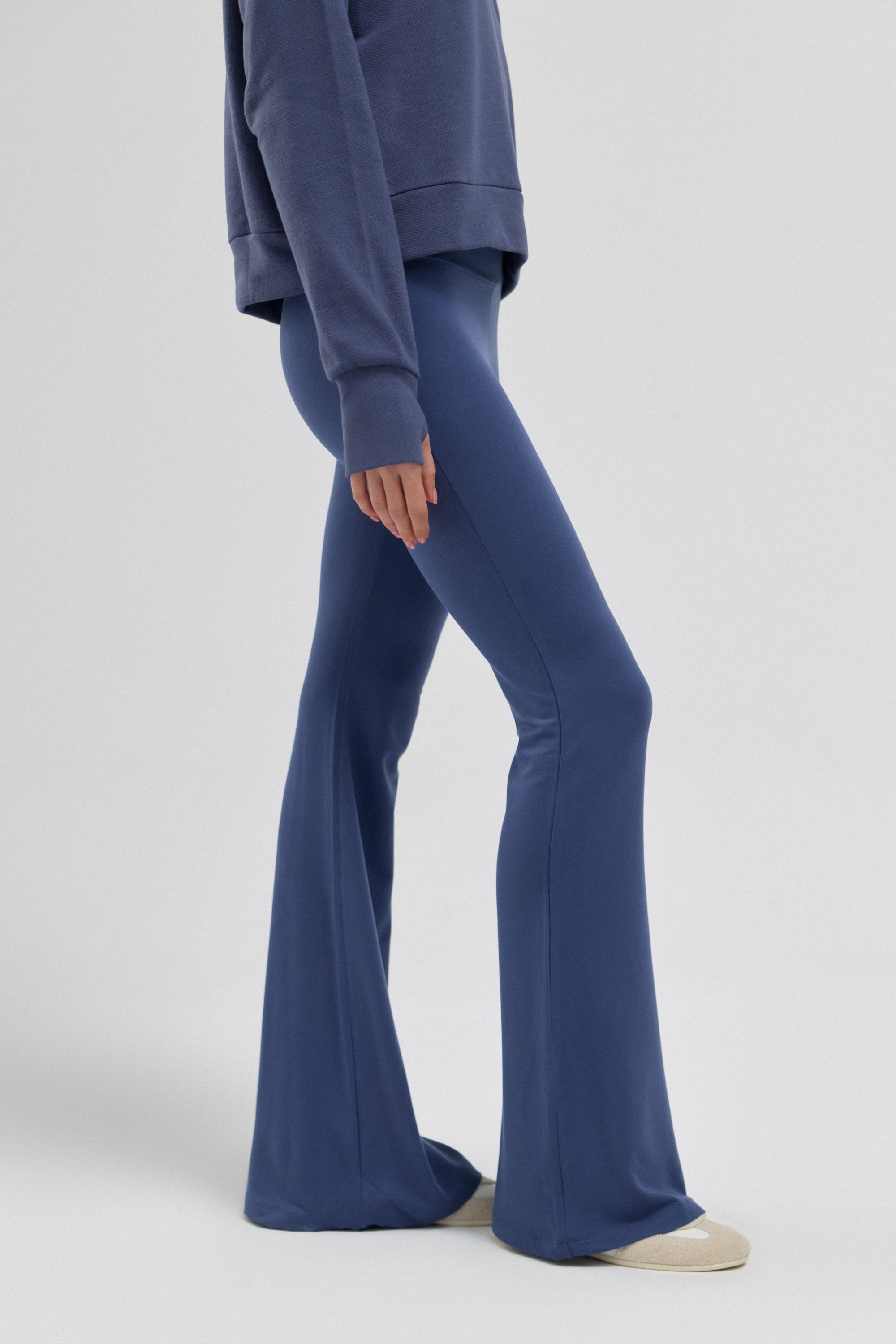 Soft Skin Touch Megha İspanyol Paça Eşofman Altı