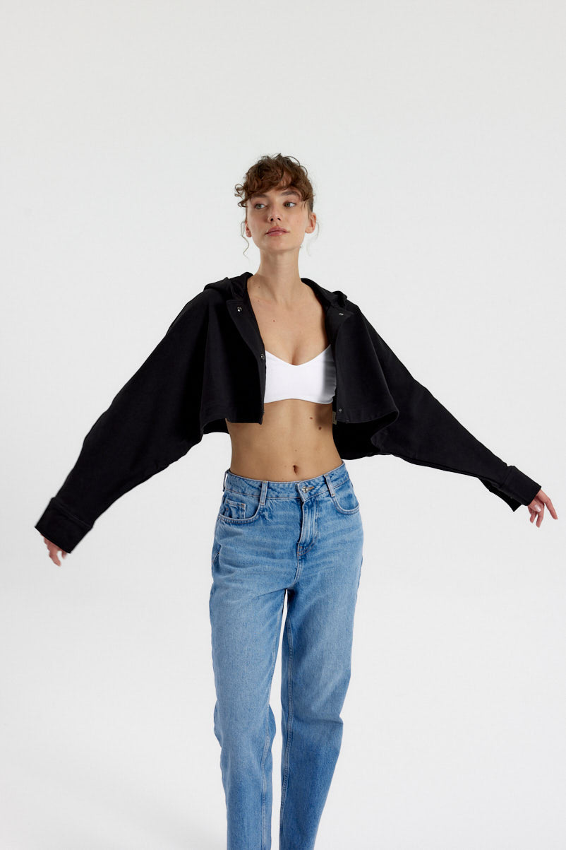 Essentials Crop Ceket