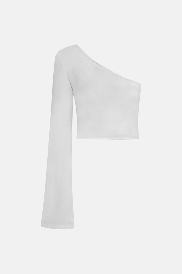 Elya Tek Kollu Crop Top