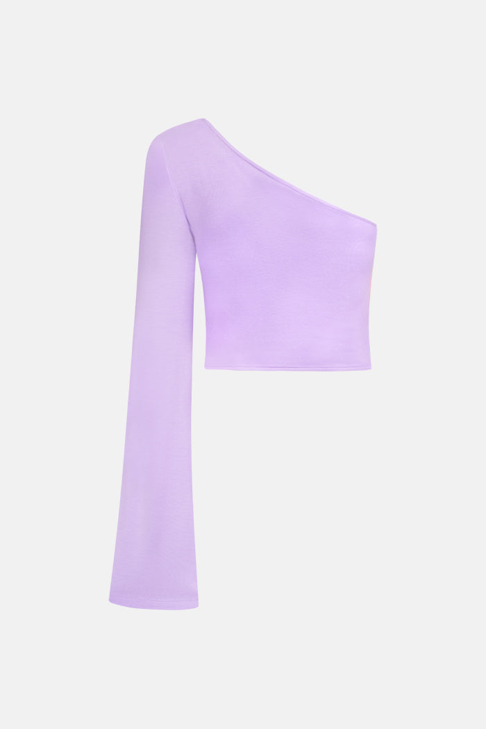 Elya Tek Kollu Crop Top