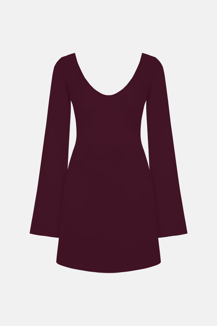 Elara Bağlamalı Mini Elbise