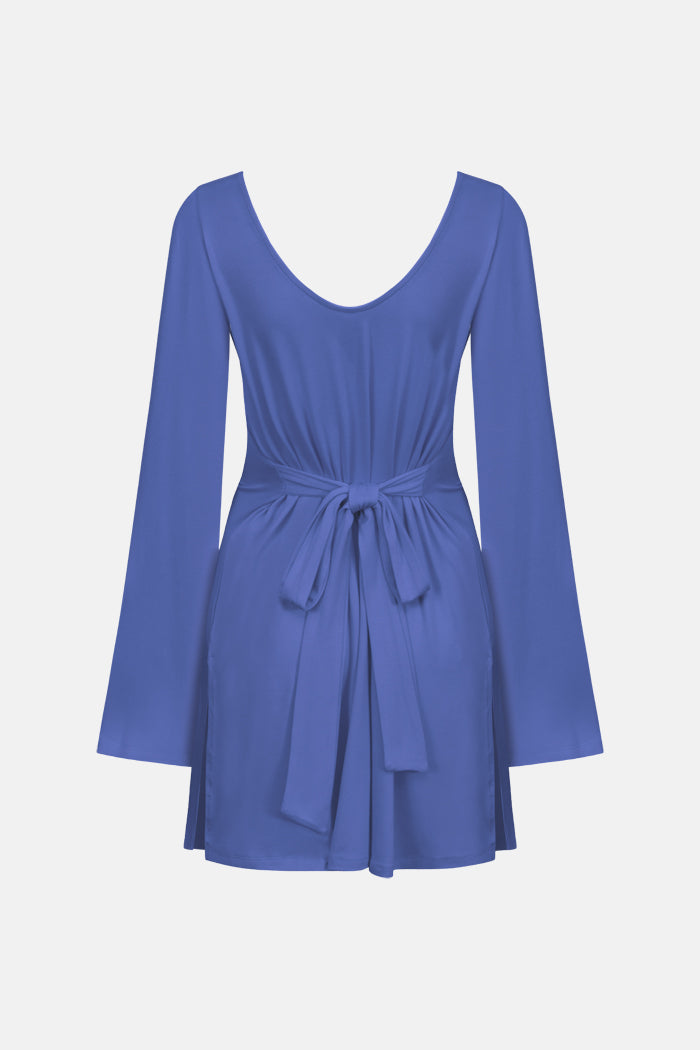 Elara Bağlamalı Mini Elbise