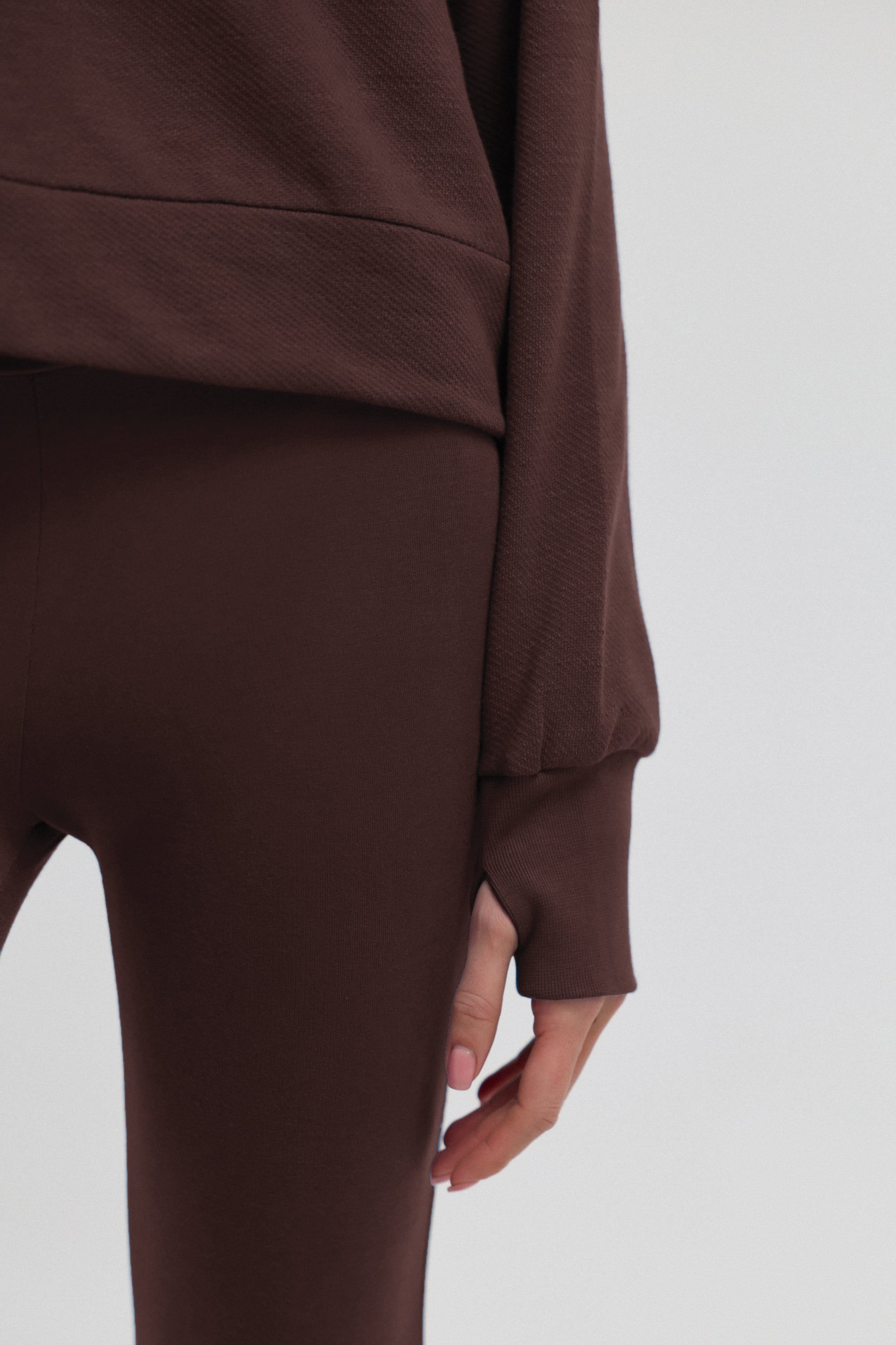 Luna %100 Pamuk Sırt Pencereli Sweatshirt