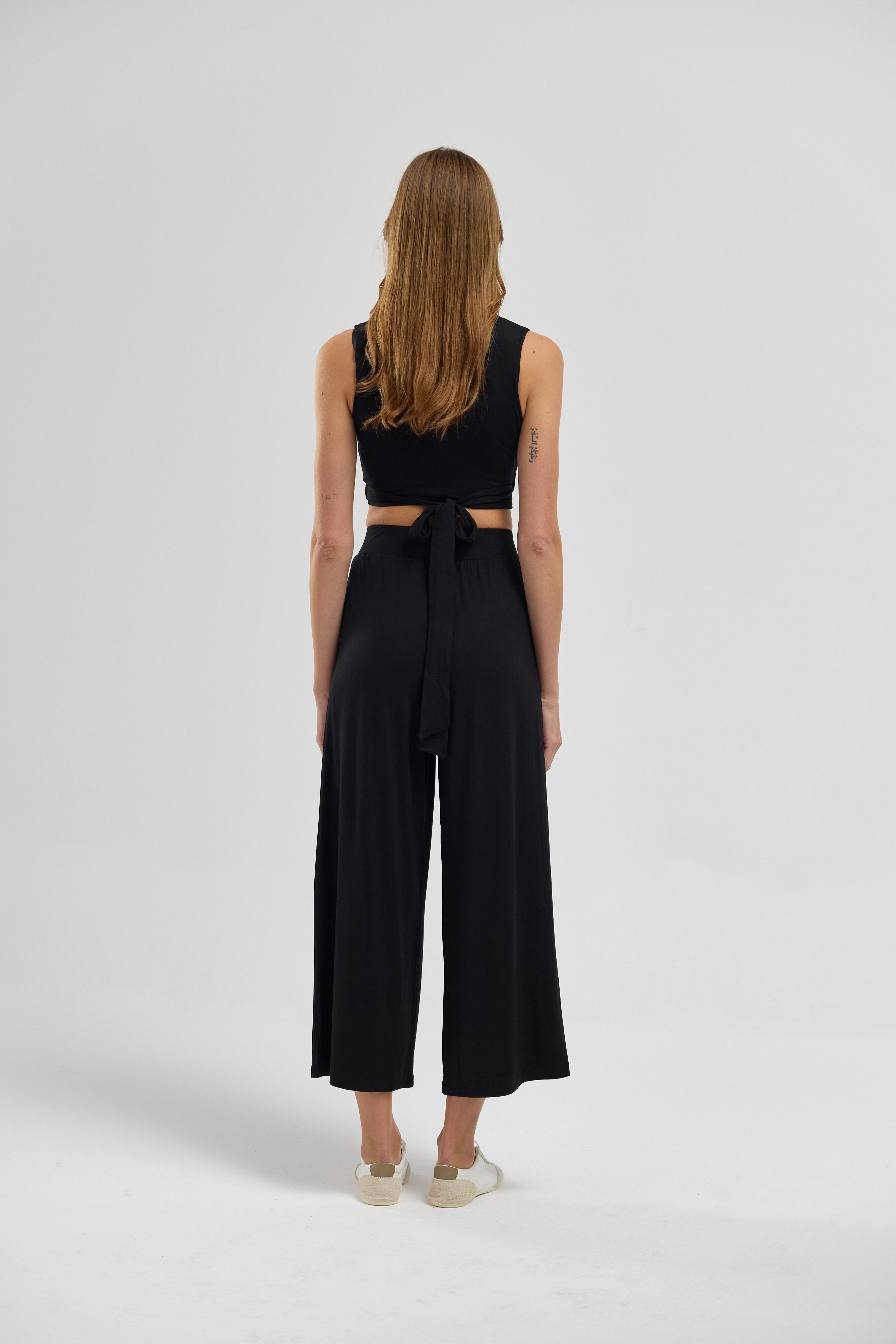 Soft Skin Touch Aera Yırtmaçlı Pantolon