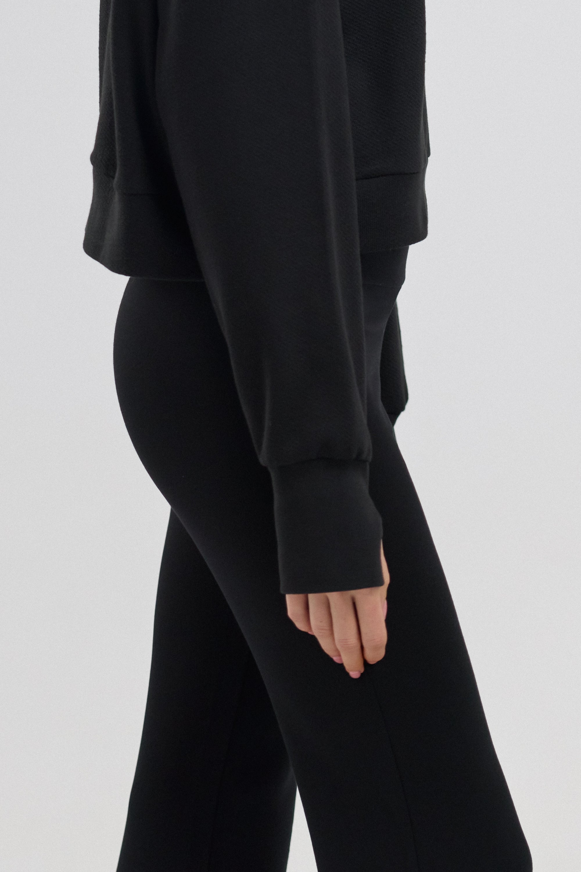 Luna %100 Pamuk Sırt Pencereli Sweatshirt